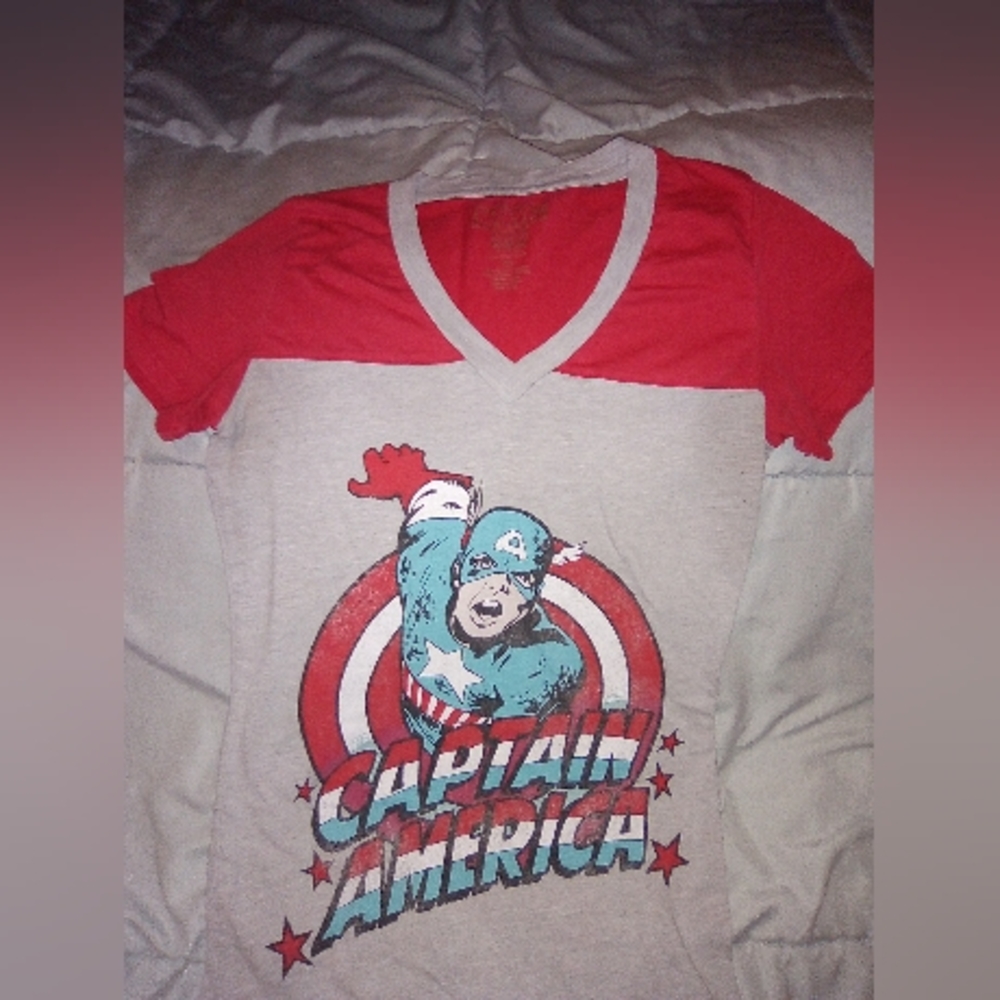 Comic print tshirt